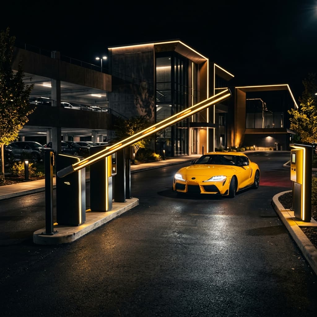 Smart Parking Barrier Gate